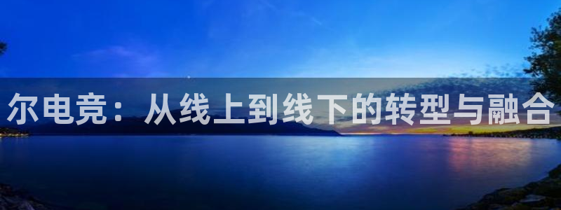 小艾电竞im电竞：尔电竞：从线上到线下的转型与融合